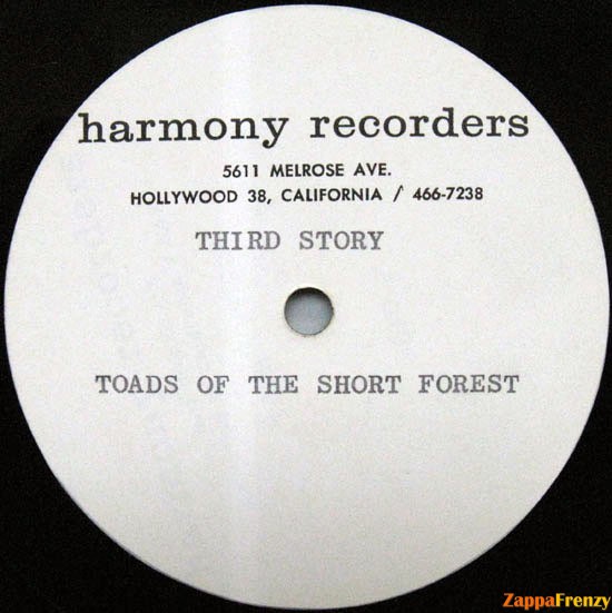 Toads Of The Short Forest